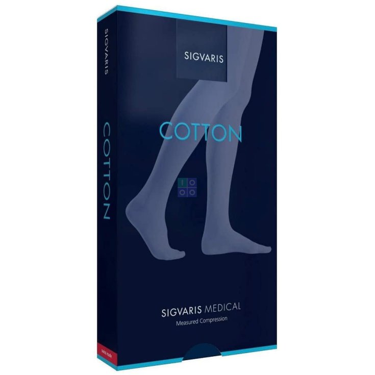 Cotton 2 Knee-highs AD + MS PA Nature Sigvaris 1 Pair