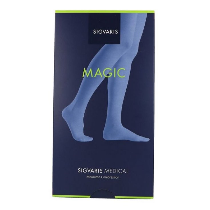 Knee-high Magic Sigvaris K1 Closed Toe Savana Size XL Plus Normal