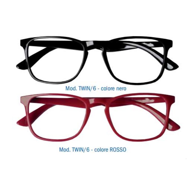 TWIN6 BLACK / RED +3.50 PRONTIXTE® 2x1