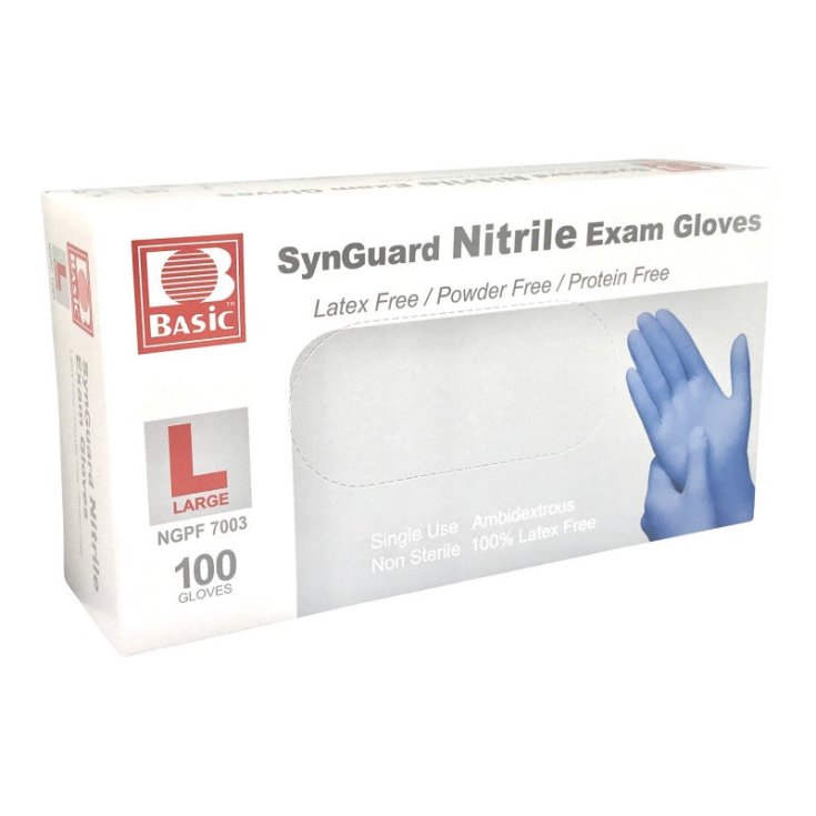 SYNGUARD Powder Free Nitrile Glove Size L