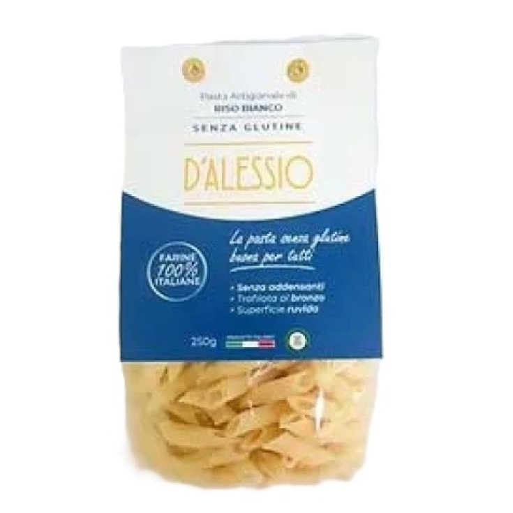 White D'Alessio Rice Penne 250g