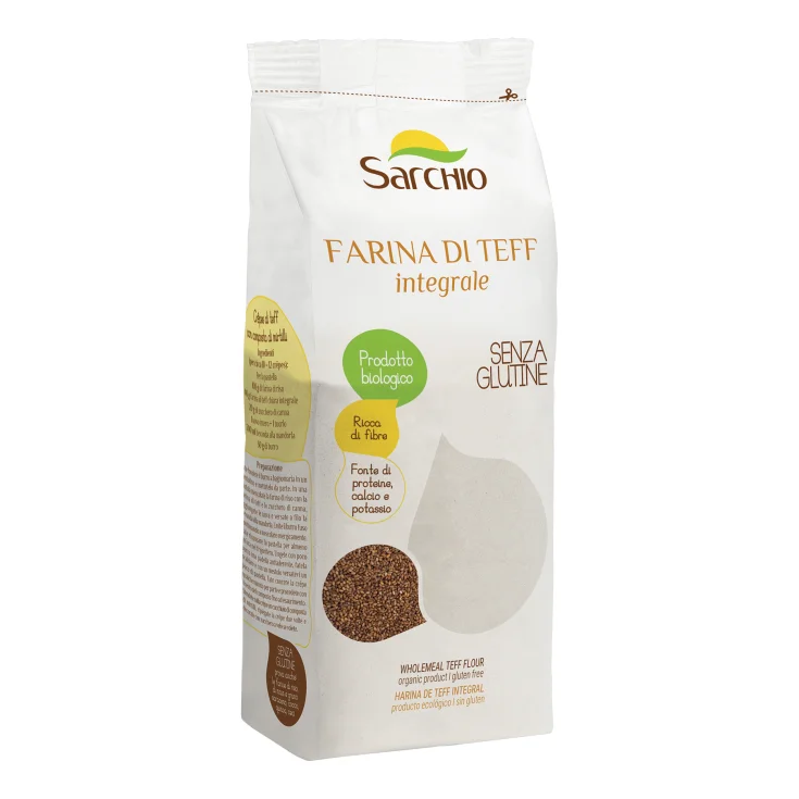 WHOLEMEAL TEFF FLOUR SARCHIO 350g