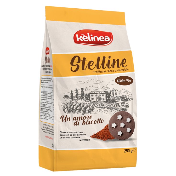 STELLINE COOKIES COCOA / CHOCOLATE KELINEA 250g