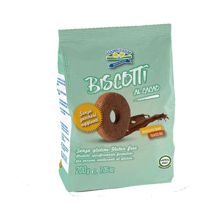 SUGAR-FREE COCOA COOKIES HAPPY FARM® 200G