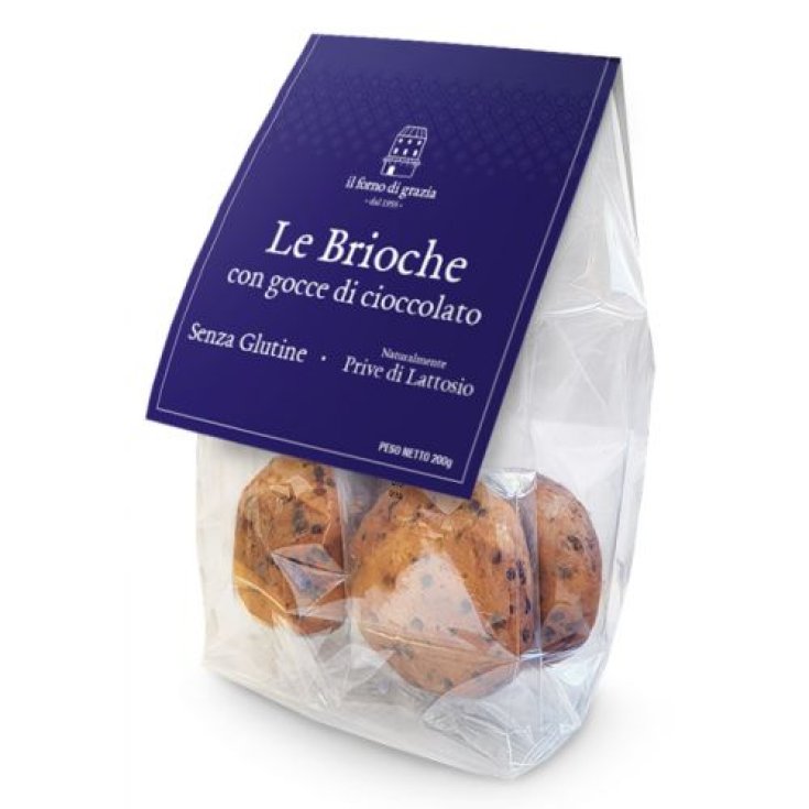 IL FORNO DI GRAZIA BRIOCHE WITH CHOCOLATE DROPS 200g