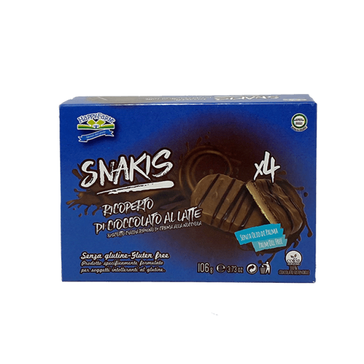 SNAKIS COVERED WITH HAPPY FARM® CHOCOLATE 106g