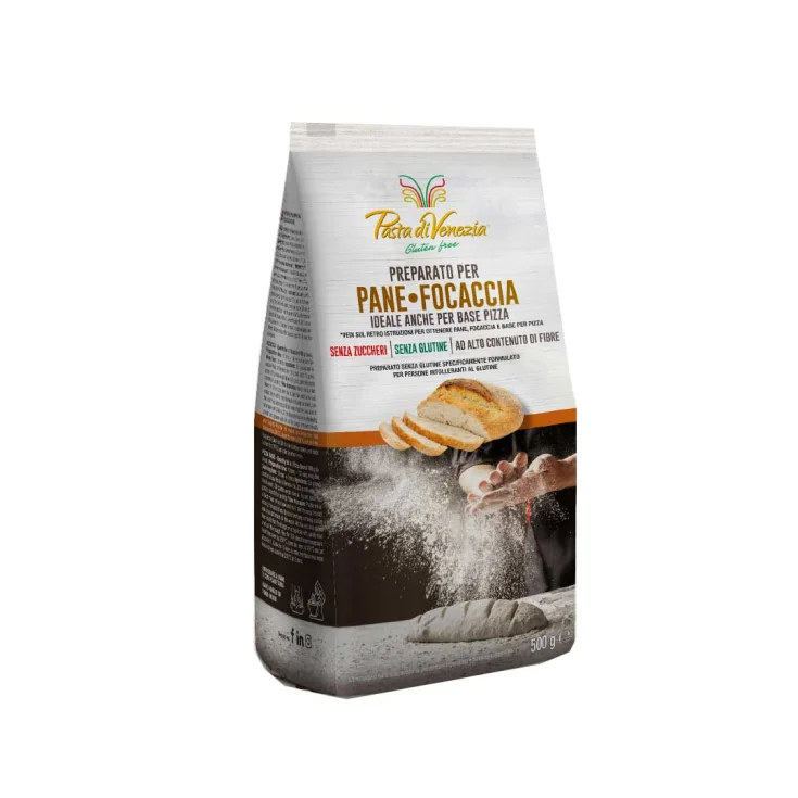 PREPARATION FOR FOCACCIA BREAD PASTA DI VENEZIA 500g