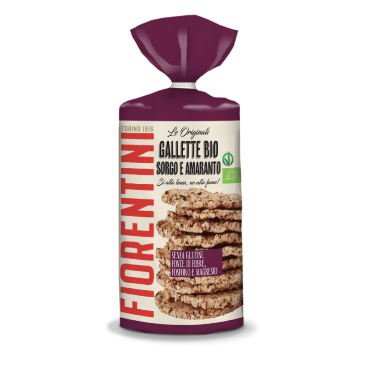 ORGANIC CAKES SORGO AND AMARANTH Fiorentini 100g