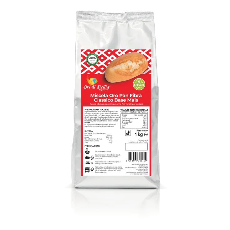 GLUTEN FREE BREAD MIX ORI DI SICILIA 1KG