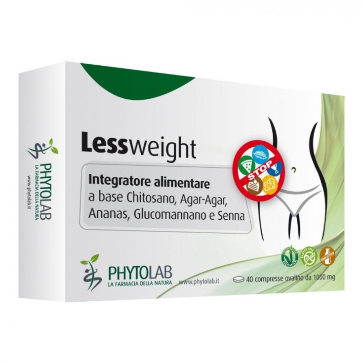 LESS WEIGHT PHYTOLAB 40 Tablets 40g