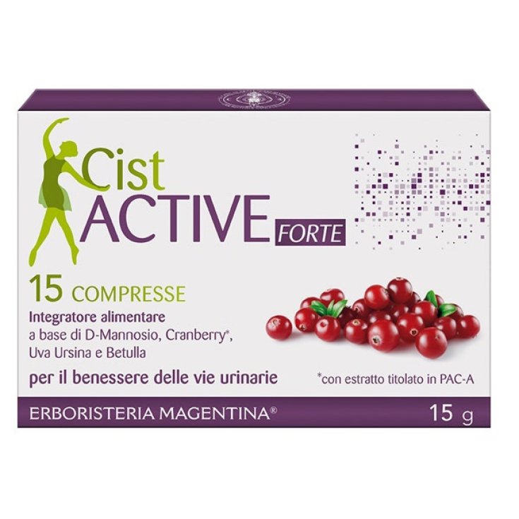 CIST ACTIVE FORTE Herbalist Magentina® 15 Tablets