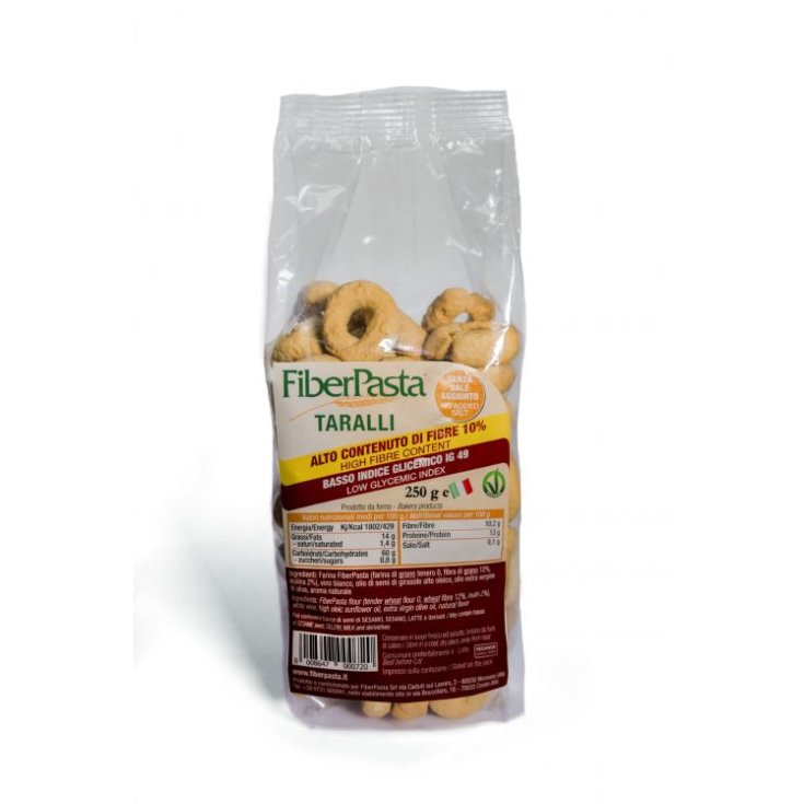 Taralli with low glycemic index FIBERPASTA® 250g