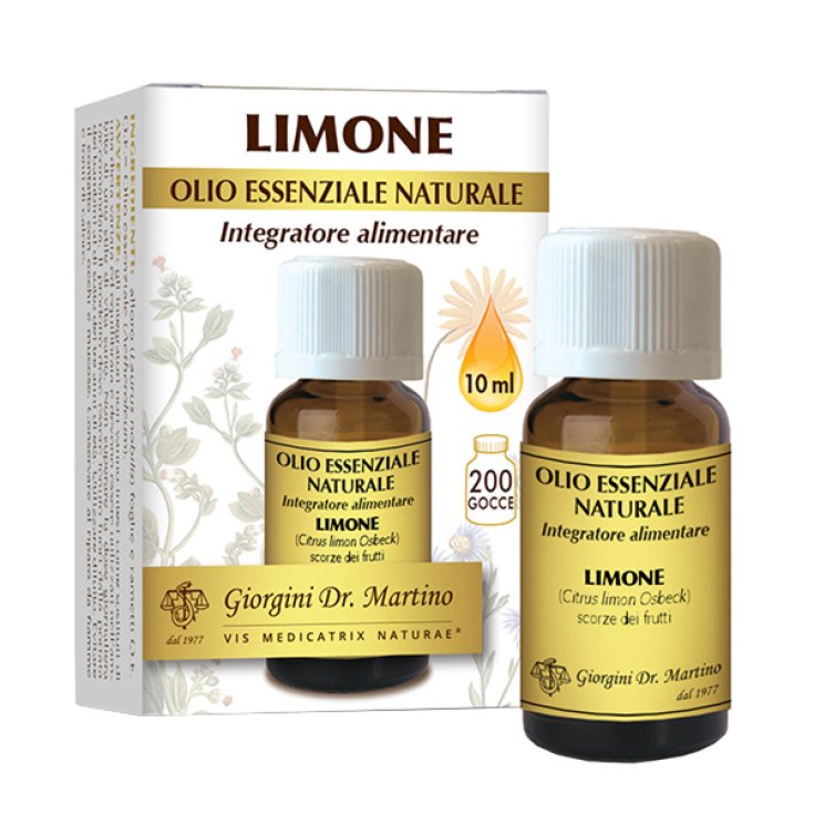 LEMON NATURAL ESSENTIAL OIL Dr. Giorgini 10ml