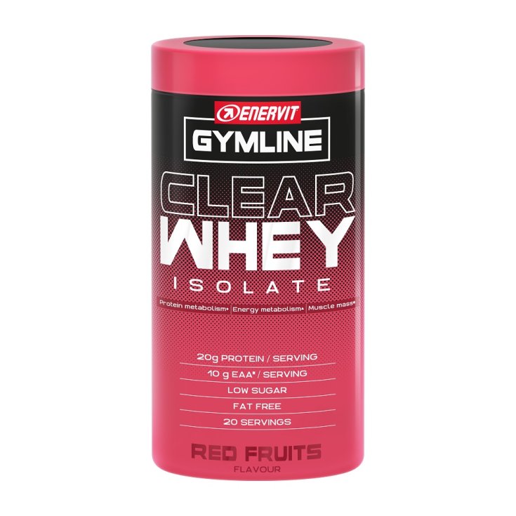 GYMLINE CLEAR WHEY ISOLATE RED FRUIT ENERVIT® 480g