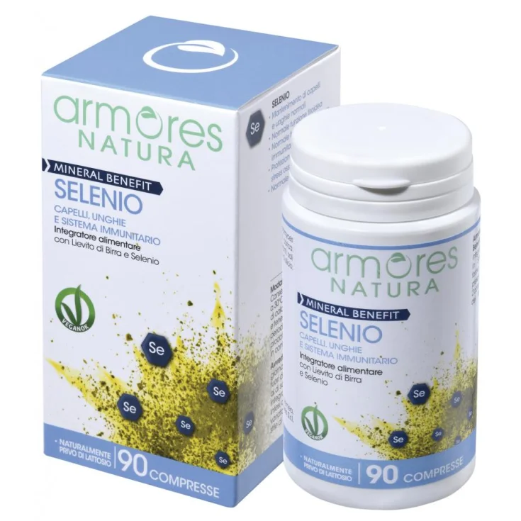 Mineral benefit selenium Armores Natura 90 Tablets