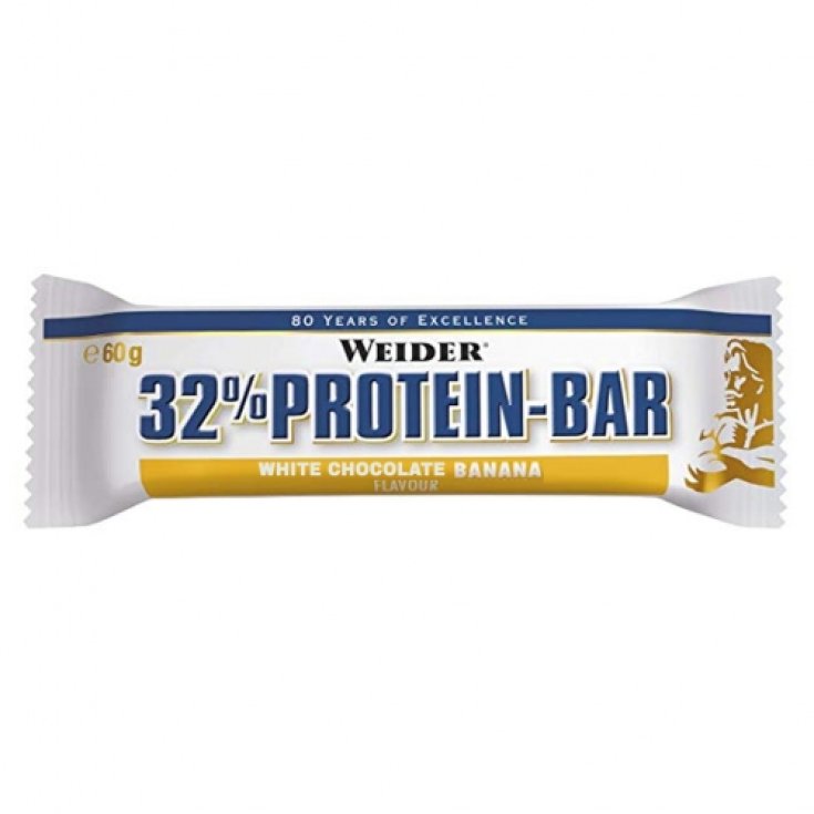 32% Protein-Bar White Chocolate Banana Weider 60g