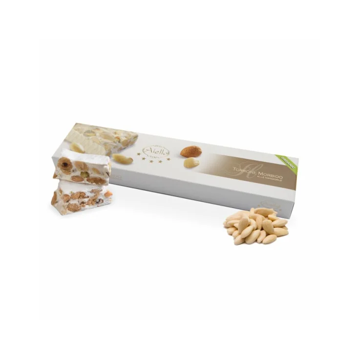 Soft Nougat With Almonds Aiello 100g