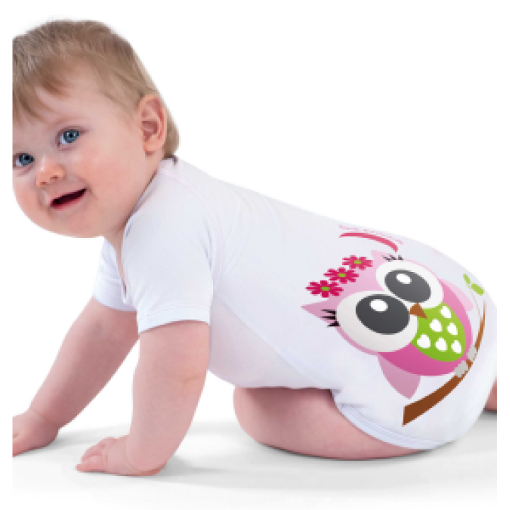 Bodysuit 0-36M 4S Organic Cotton Owl Pink JBimbi® 1 Piece