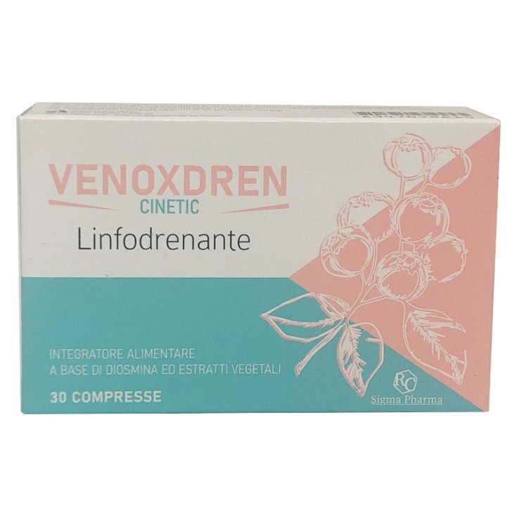 Venoxdren Cinetic Lymphatic Drainage 30 Tablets