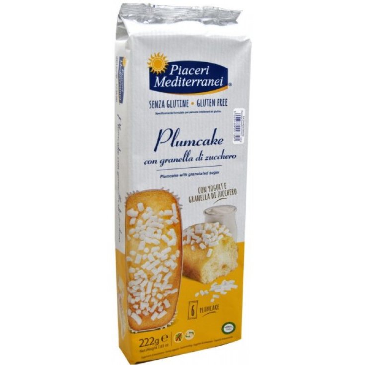 Plumcake With Sugar Grain Piaceri Mediterranei 222g