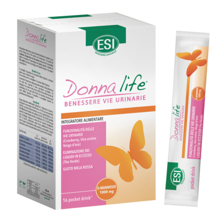 Donna Life Benessere Urinary Tract Esi 16 Pocket Drink
