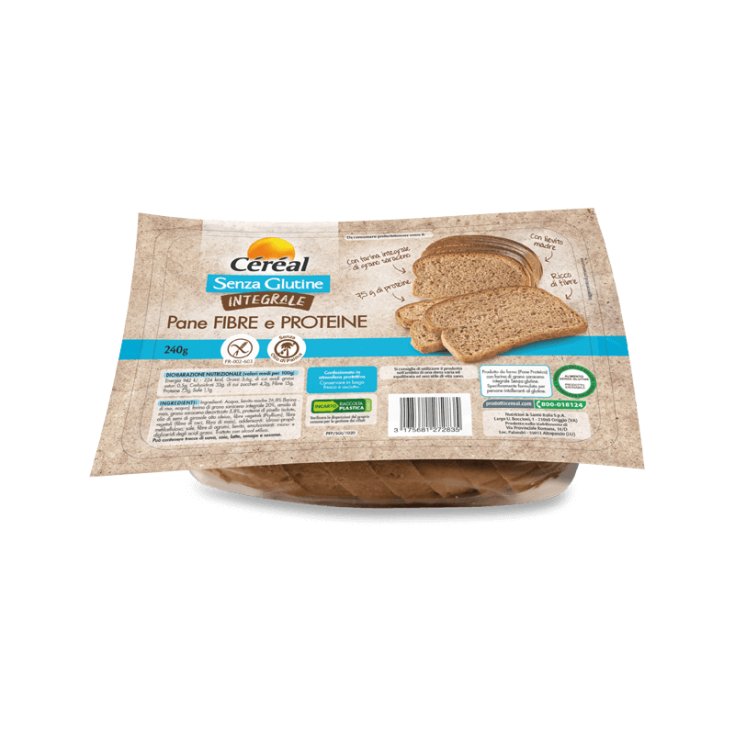 Wholemeal Fiber And Protein Bread Céréal 240g