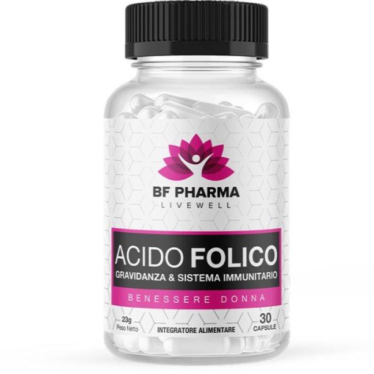Folic Acid BF Pharma 30 Capsules