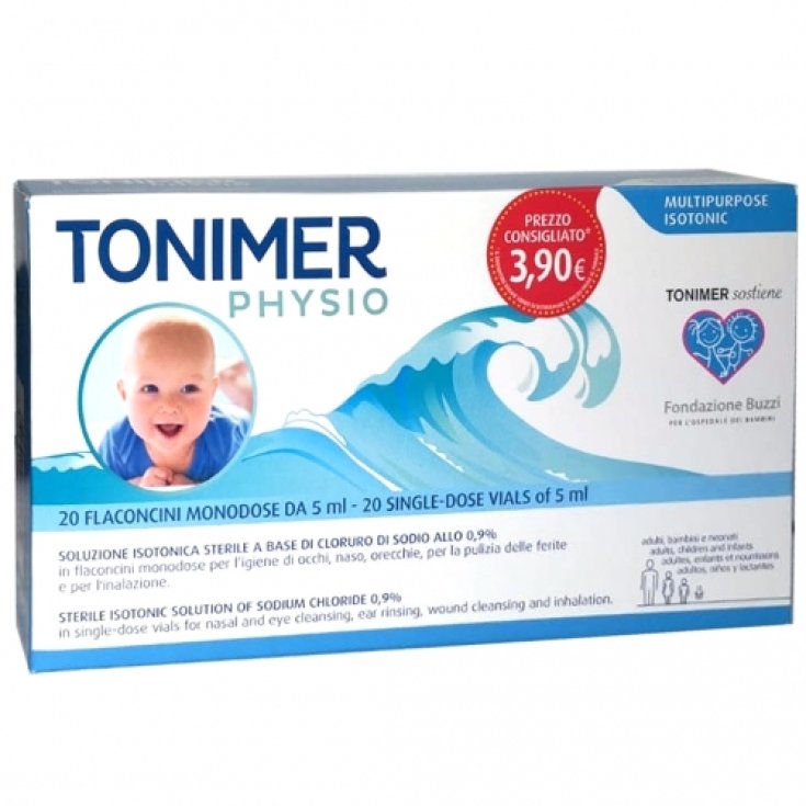 Physio Tonimer Isotonic Solution 20x5ml