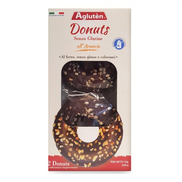 Donuts All'Arancia Aglutèn 2x55g