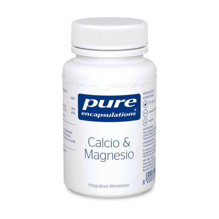 Pure Encapsulations® Calcium & Magnesium 30 Capsules