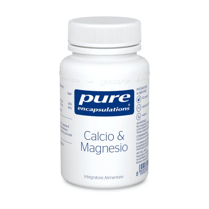 Pure Encapsulations® Calcium & Magnesium 30 Capsules