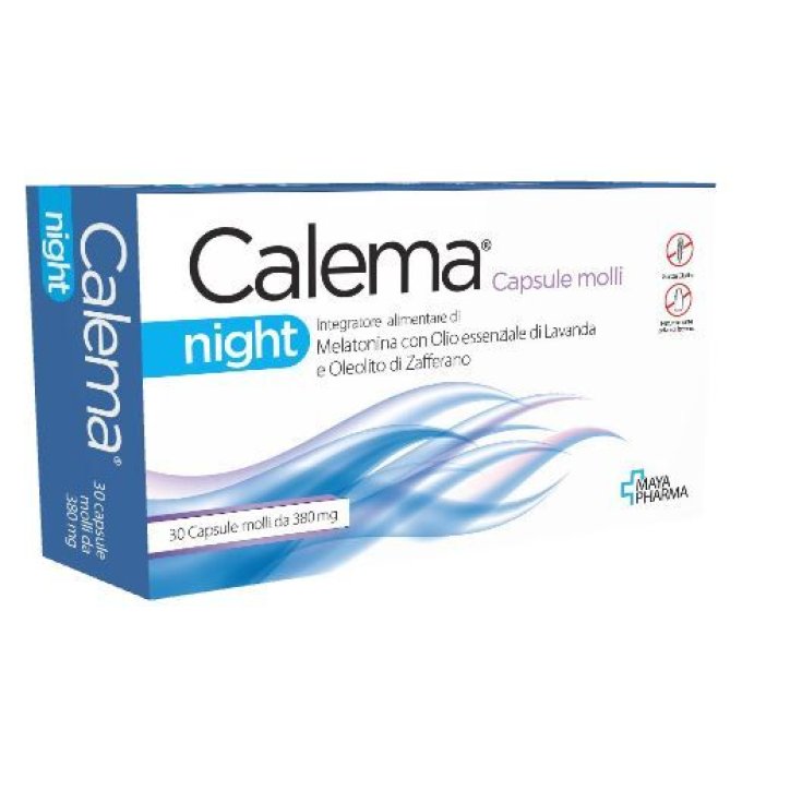 Calema Night Maya Pharma 30 Soft Capsules