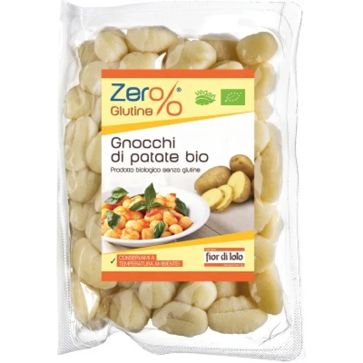 Zer% Gluten Organic Potato Gnocchi Fior Di Loto 500g