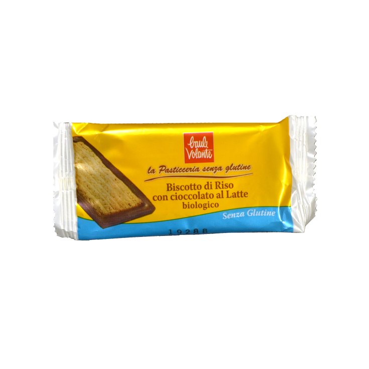 Rice Biscuit With Milk Chocolate Baule Volante 23g