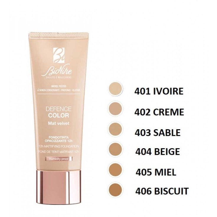 DEFENSE COLOR MAT VELVET N. 403 SABLE BioNike 30ml