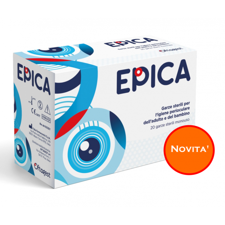 Epica® Periocular Hygiene Oftagest 20 Pieces