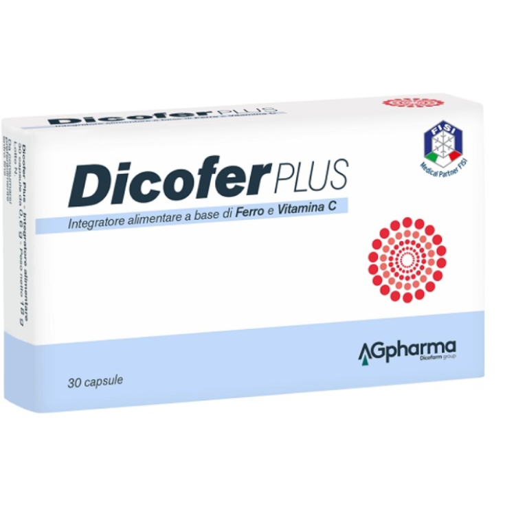 DicoferPlus AgPharma 30 Capsules