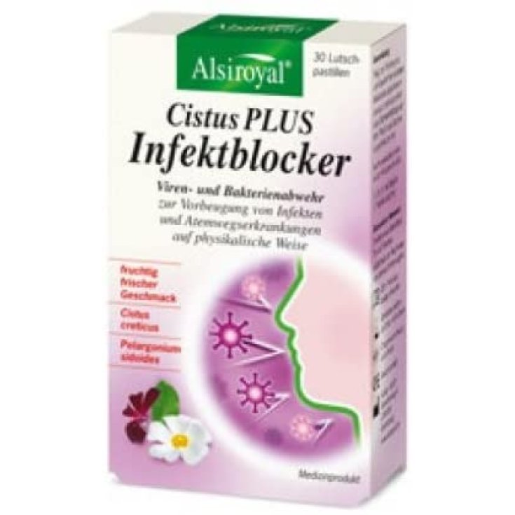 Infekt Blocker Cistus PLUS Alsiroyal 30 Gummy Tablets