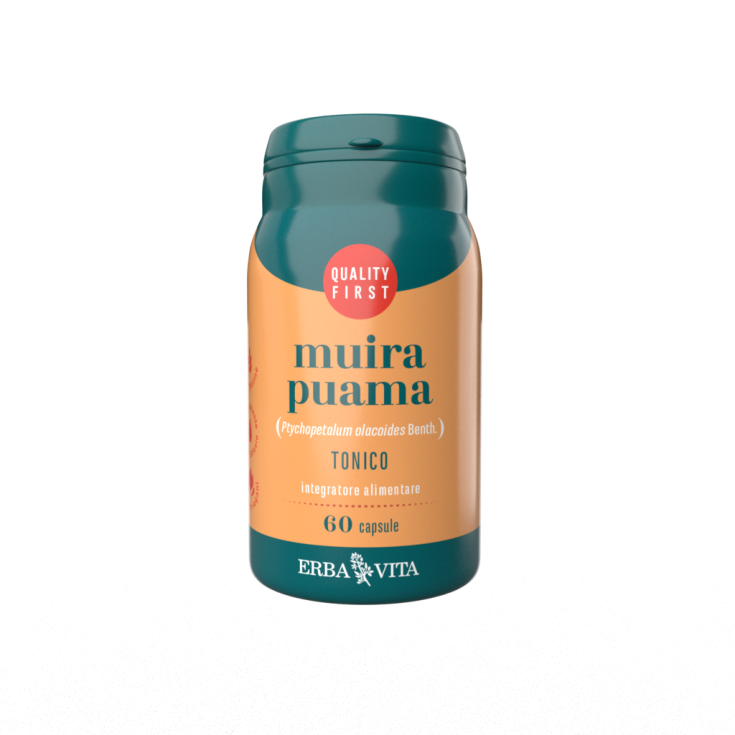 Muira Puama Erba Vita 60 Capsules