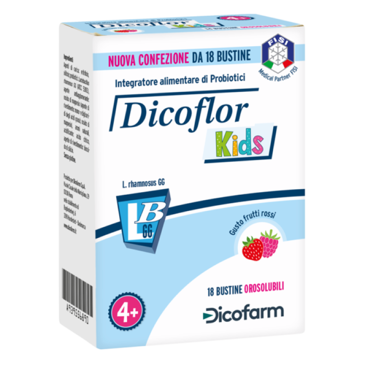 Dicoflor Kids Dicofarm 18 Orosoluble Sachets