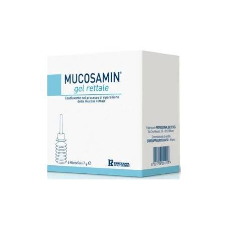 MUCOSAMIN rectal gel Errekappa 6 Micro-enemas