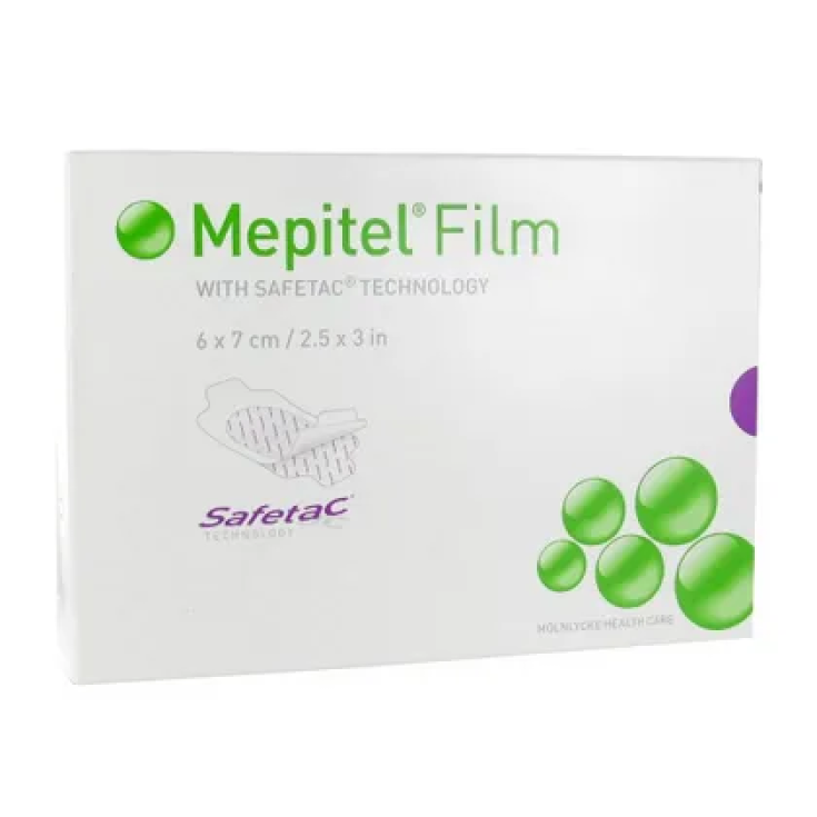 Mepitel Film Safetac 6x7cm 10 Dressings