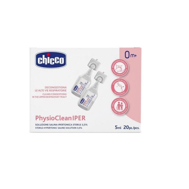 Hypertonic PhysioCleanIper Chicco solution 20x5ml