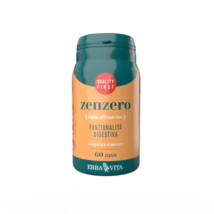 Ginger Erba Vita 60 Capsules
