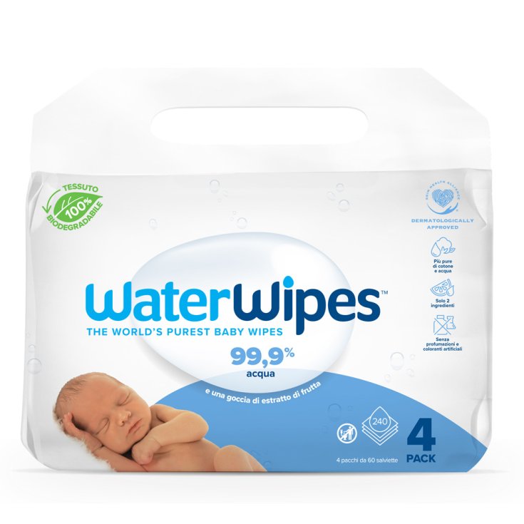 WaterWipes Wet Wipes 240 Pieces