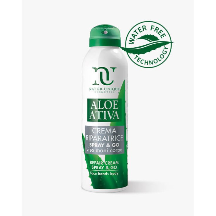 Aloe Attiva Repairing Cream Spray & Go Natur Unique 150ml