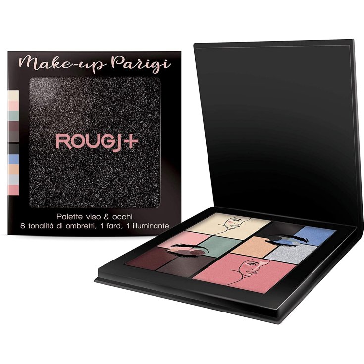MAKE UP PALETTE PARIS ROUGJ 10 COLORS