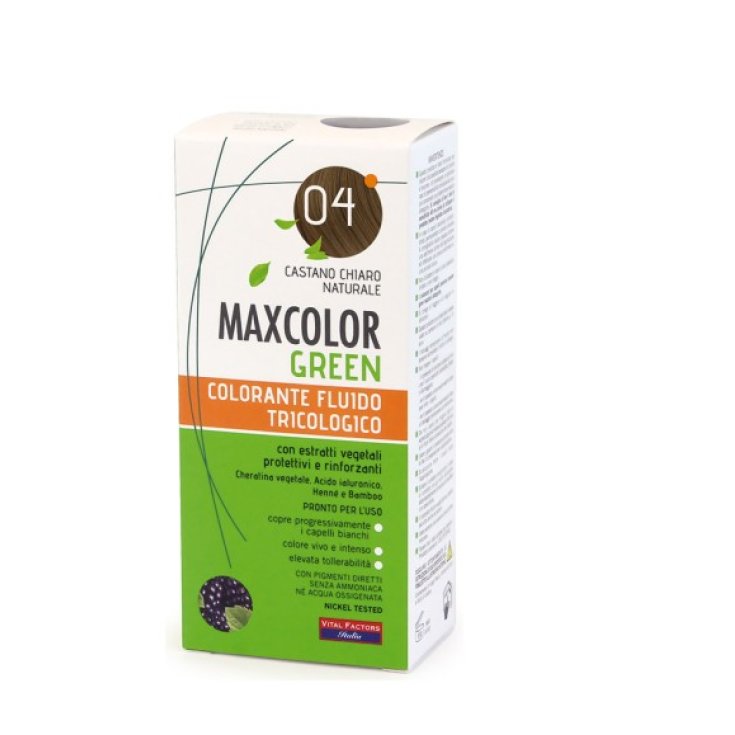 MaxColor Green Vital Factor 04 Natural Light Brown