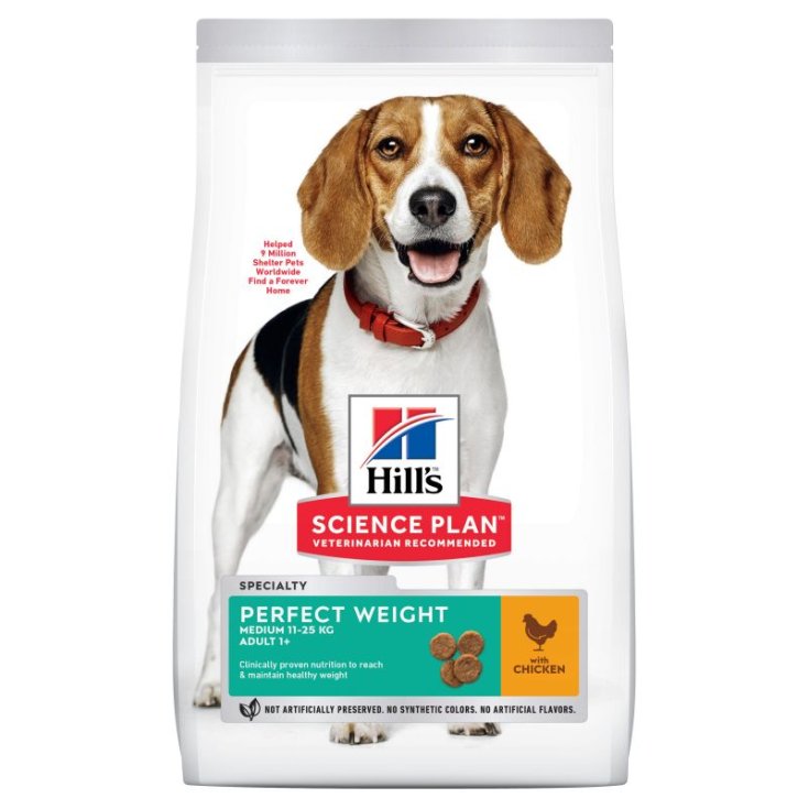 Hill's SP Perfect Weight Adult Medium Chicken 12Kg