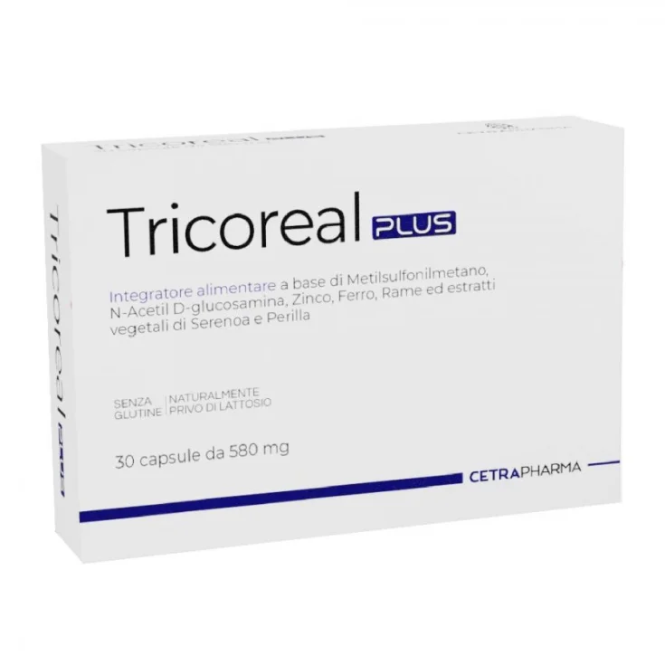 Tricoreal PLUS CetraPharma 30 Capsules
